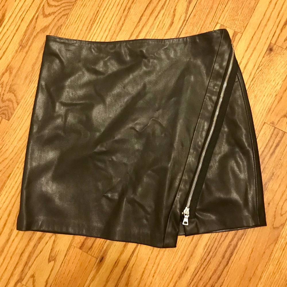 Zara leather skirt, Small - $15